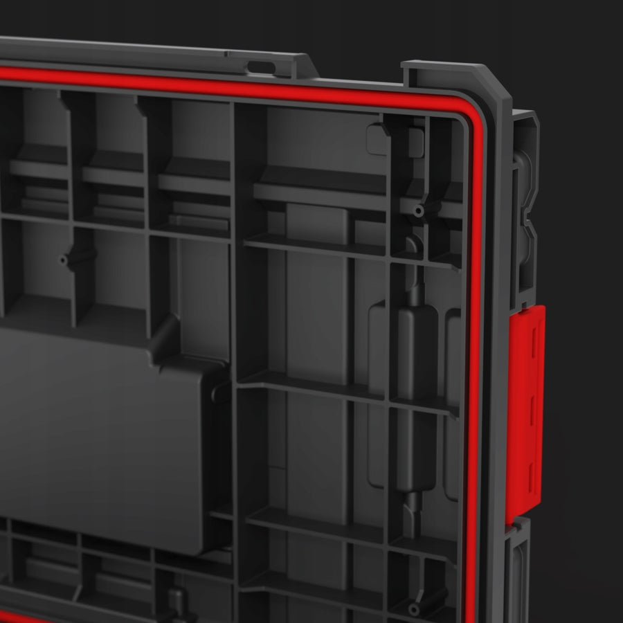 QBRICK SYSTEM ONE Cart 2.0 nešiojama įrankių dėžė ant ratukų, plastikinė 52