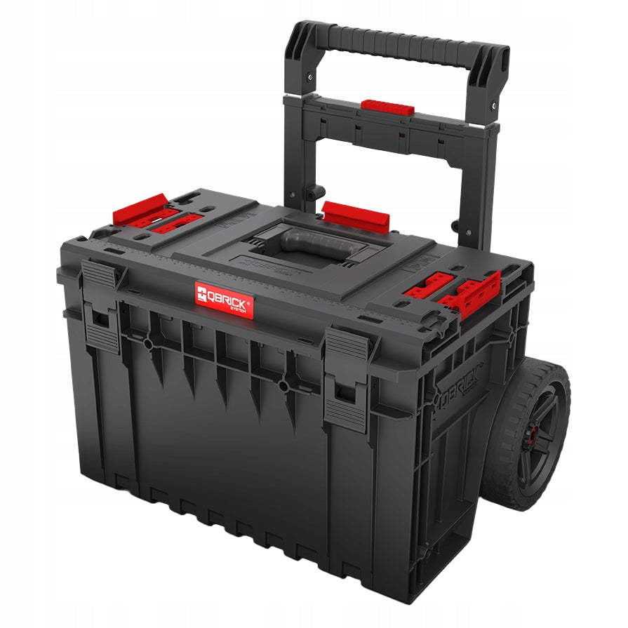 QBRICK SYSTEM ONE Cart 2.0 nešiojama įrankių dėžė ant ratukų, plastikinė 52