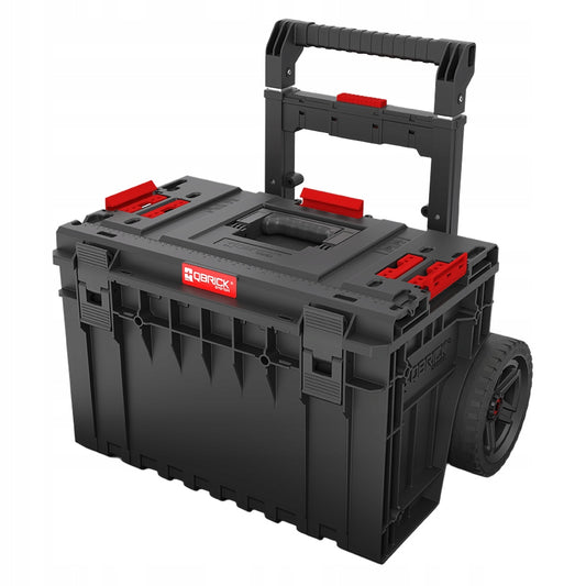 QBRICK SYSTEM ONE Cart 2.0 nešiojama įrankių dėžė ant ratukų, plastikinė 52