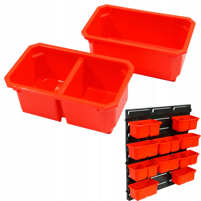 QBRICK SYSTEM ONE M L Organizer PRO 100 200 rinkinys talpyklos su pegboard