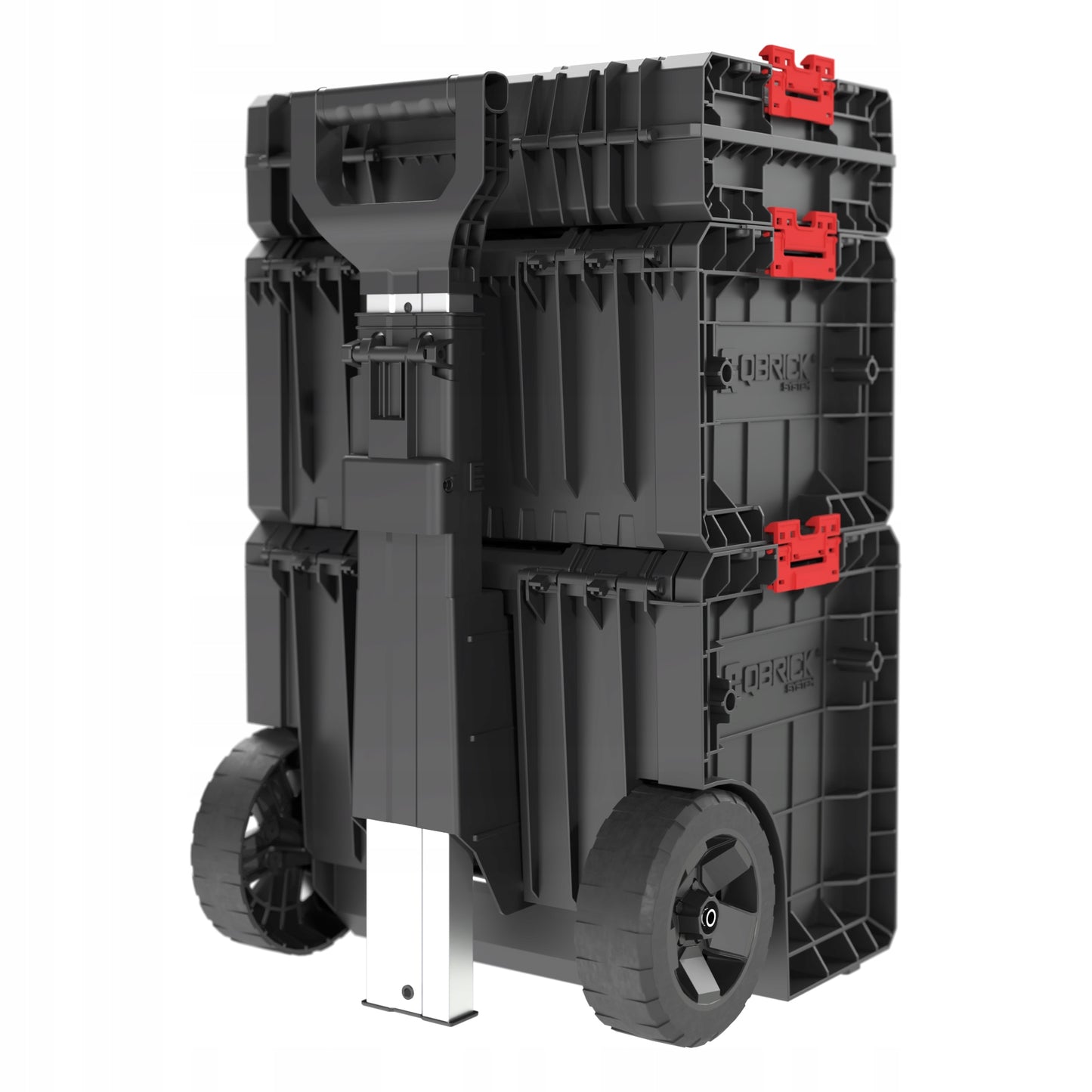QBRICK SYSTEM PRO 2.0 dirbtuvių rinkinys su ratukais, įrankių dėžė