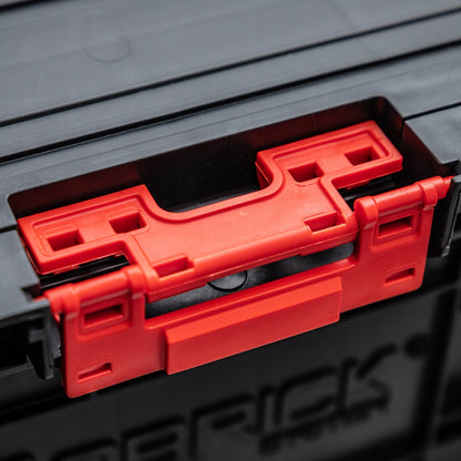 QBRICK SYSTEM PRO stalčių dirbtuvių rinkinys 1 2.0 su ratukais, įrankių dėžė