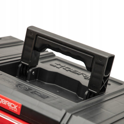 QBRICK SYSTEM PRO stalčių dirbtuvių rinkinys 1 2.0 su ratukais, įrankių dėžė