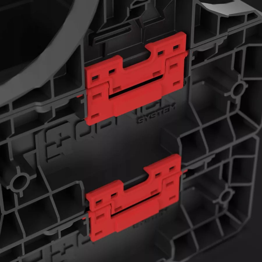 QBRICK SYSTEM PRO Modulinė dėžė juoda 18l įrankių dėžė