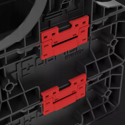QBRICK SYSTEM PRO Modulinė dėžė juoda 18l įrankių dėžė