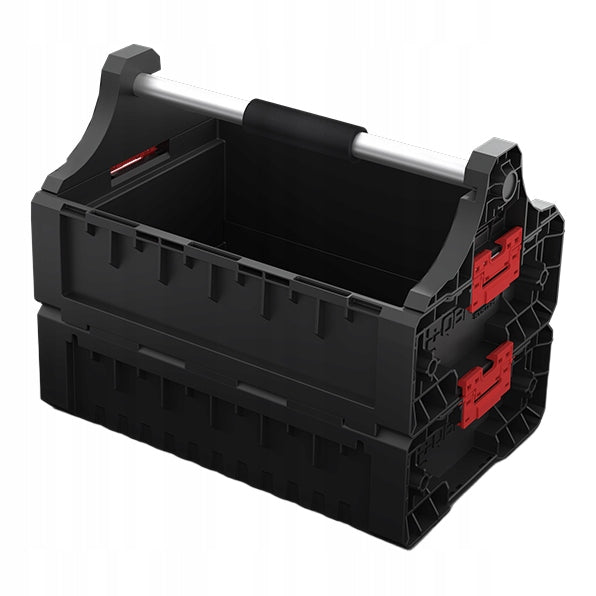 QBRICK SYSTEM PRO Modulinė dėžė juoda 18l įrankių dėžė