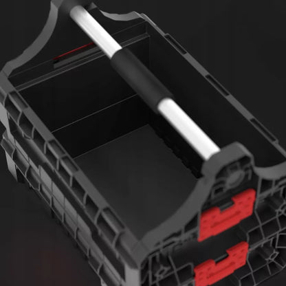 QBRICK SYSTEM PRO Modulinė dėžė juoda 18l įrankių dėžė