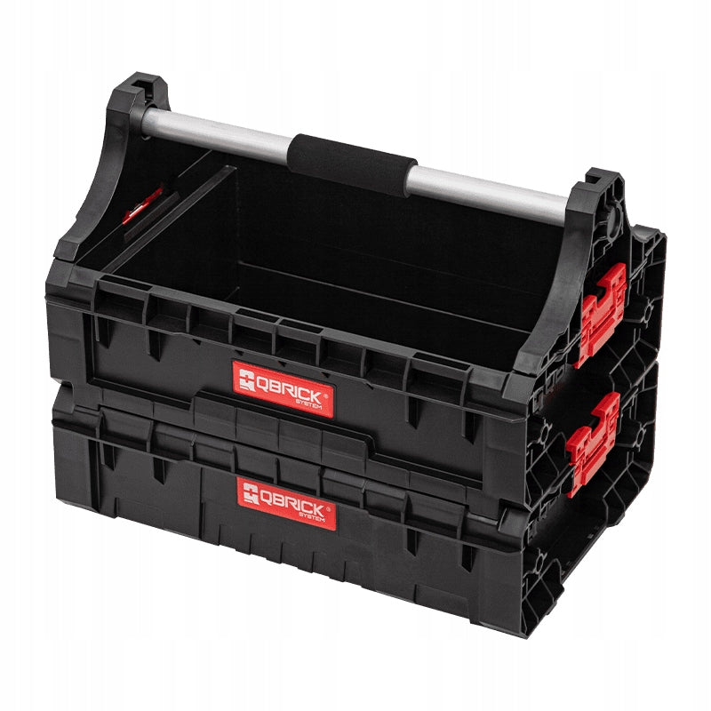 QBRICK SYSTEM PRO Modulinė dėžė juoda 18l įrankių dėžė