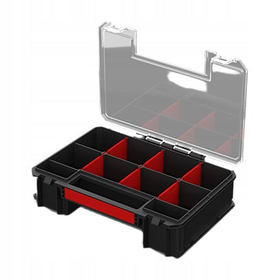 QBRICK SYSTEM TWO+TWO BOX200 + 6xTWO ORGANIZER MULTI įrankių dėžė