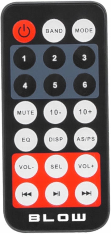 Automobilinis radijas 1-DIN Bluetooth USB SD RDS Spalvotas Rinkinys su pulteliu