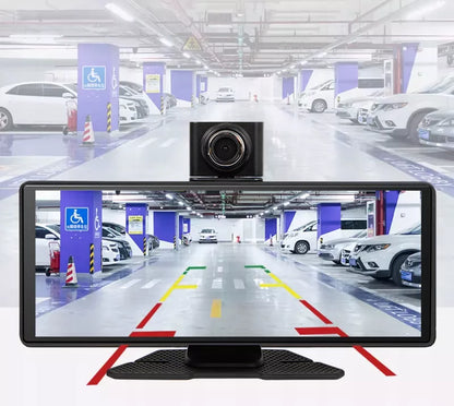 Automobilinė radijo stotelė su monitoriumi, CarPlay, kamera, Android Auto, multimedijos stotis