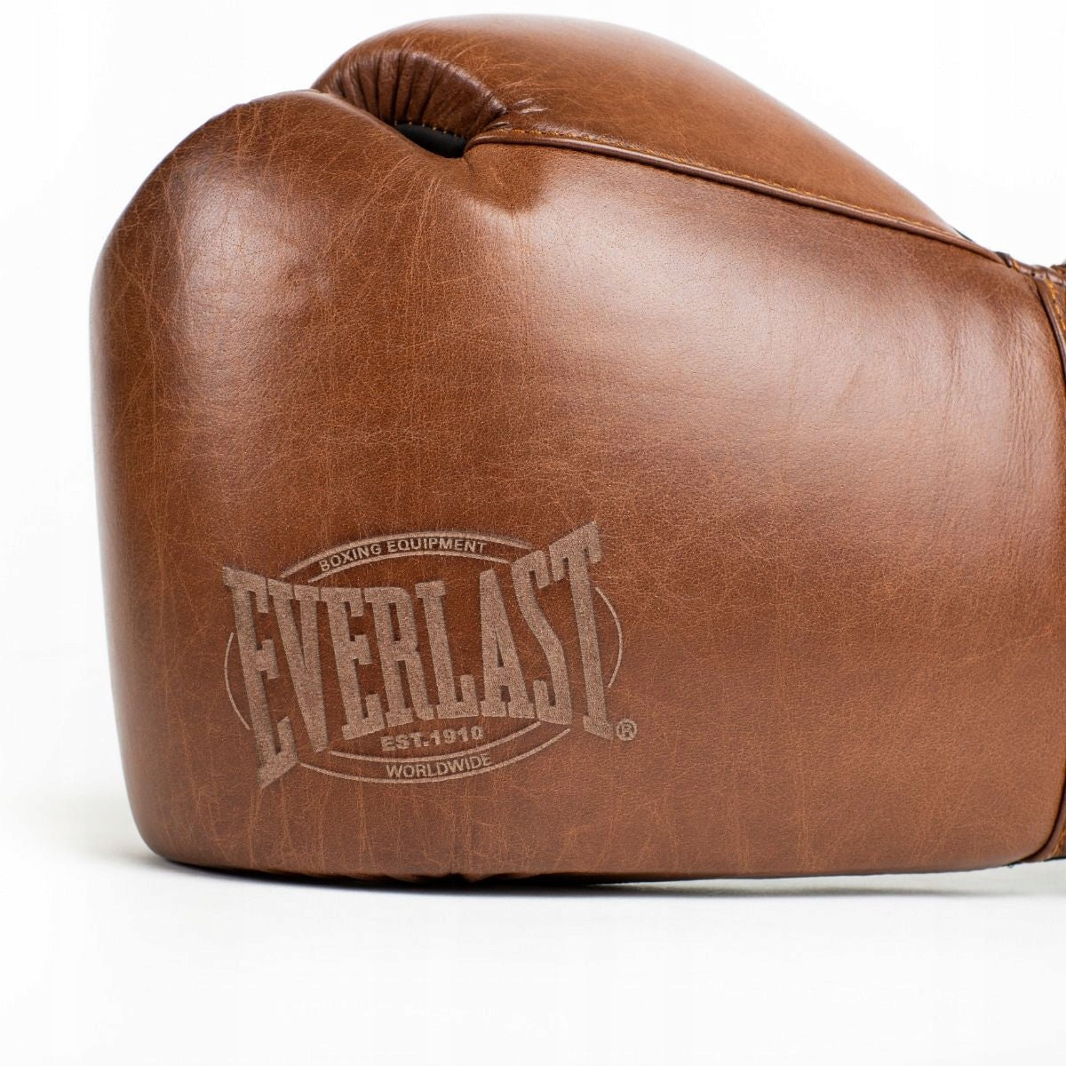 Bokso pirštinės EVERLAST rudos 12 uncijų + DOVANŲ