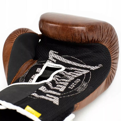 Boksinės pirštinės EVERLAST Brown 14 oz + DOVANA
