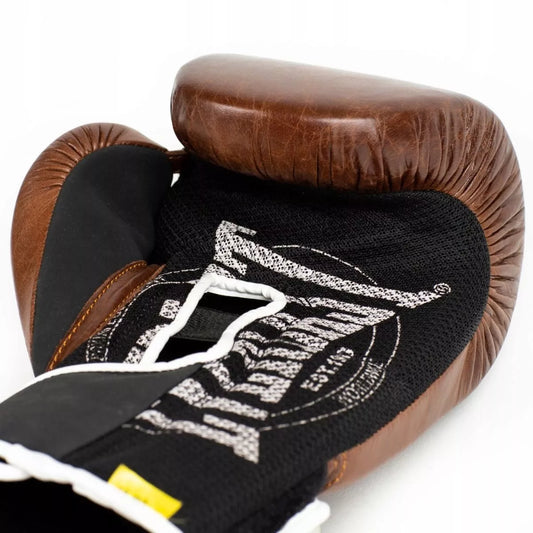Boksinės pirštinės EVERLAST Brown 14 oz + DOVANA