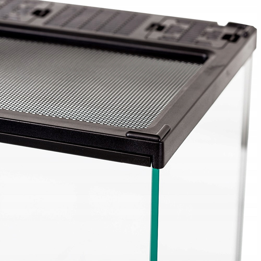 REPTI-ZOO TERARIUMAS 21x21x30 – PATVARUS VANDENĮ ATSPARUS ROPLIAMS IR VABZDŽIAMS