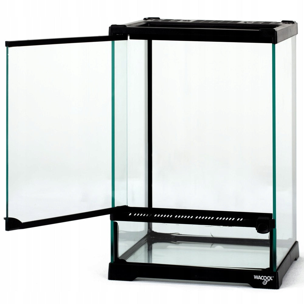 REPTI-ZOO TERARIUMAS 21x21x30 – PATVARUS VANDENĮ ATSPARUS ROPLIAMS IR VABZDŽIAMS