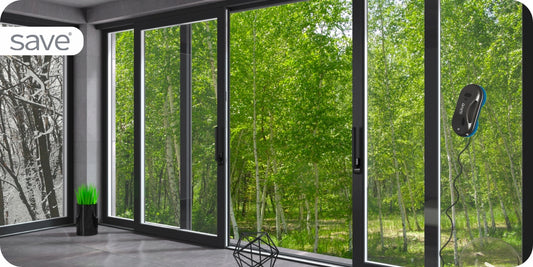 IŠMANUSIS LANGAI VEIDRODŽIAI STIKLAI ROBOTAS VALYTUVO RINKINYS