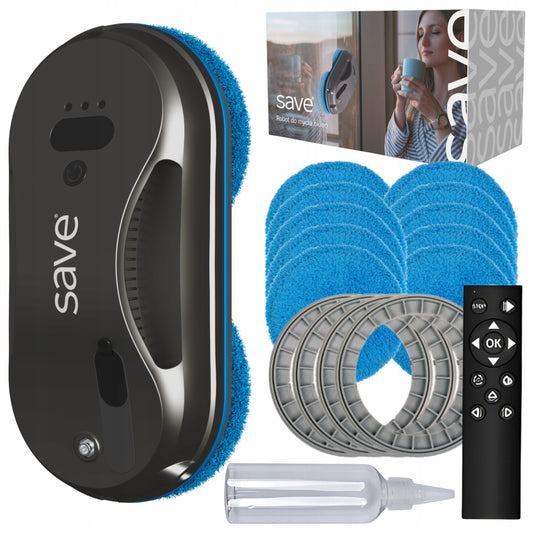 IŠMANUSIS LANGAI VEIDRODŽIAI STIKLAI ROBOTAS VALYTUVO RINKINYS