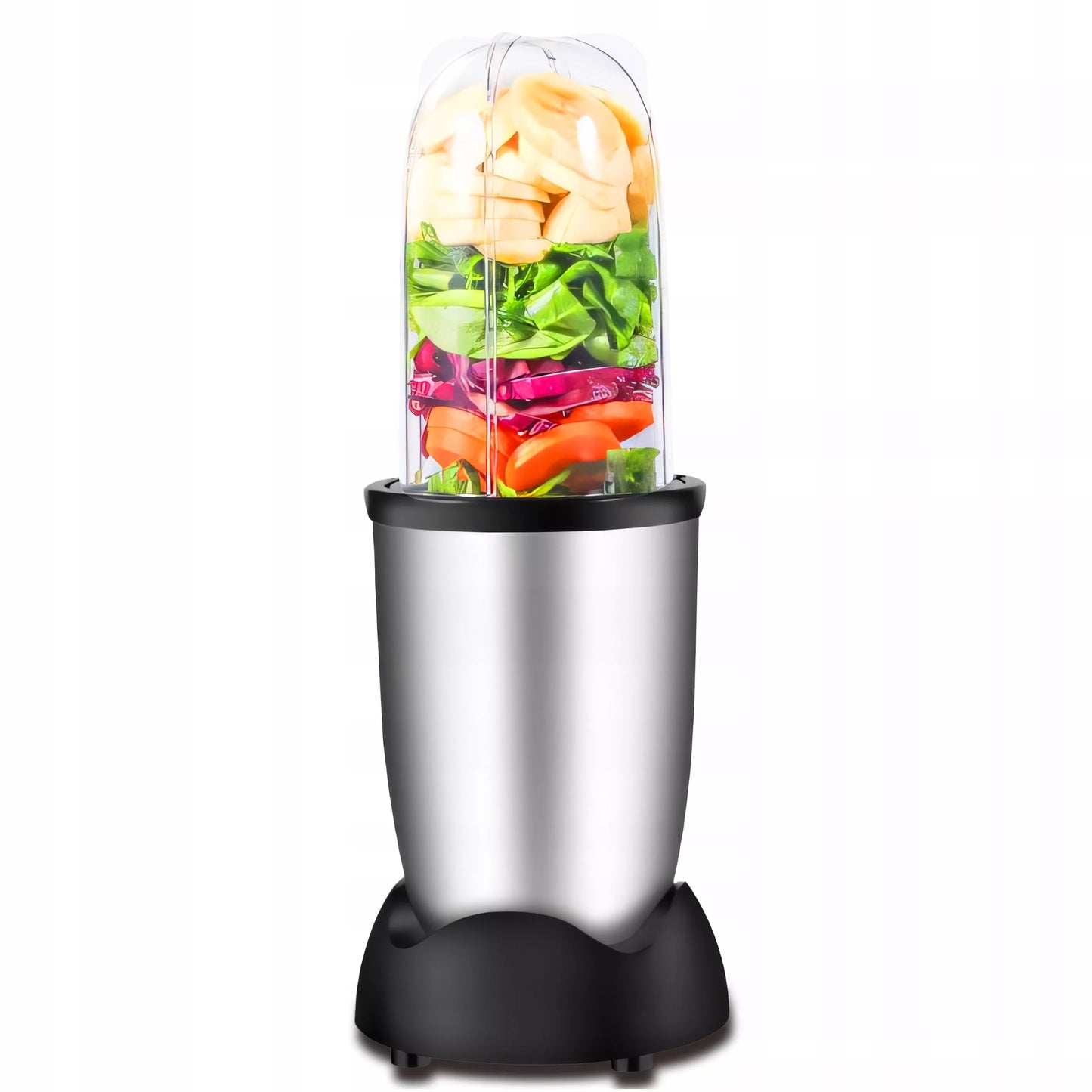 Daugiafunkcis virtuvinis kombainas-blenderis su ąsočiu, 600W, + 2 dideli 470 ml puodeliai
