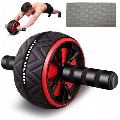 AB WHEEL RAUDZELIS TRENIRUOTĖMS SUSTIPRINTI PILVO RAUMENIS + MINI kilimėlis