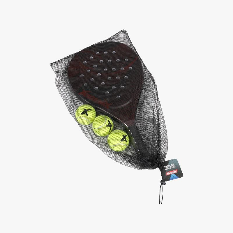 ADRENIX PRO irklų teniso raketė + 3 kamuoliukai nemokamai - Paplūdimio teniso rinkinys