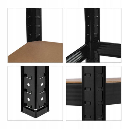 Aukštas garažinis stelažas 180x60x45cm, iki 500kg apkrovos