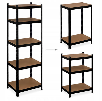 Aukštas garažinis stelažas 180x60x45cm, iki 500kg apkrovos