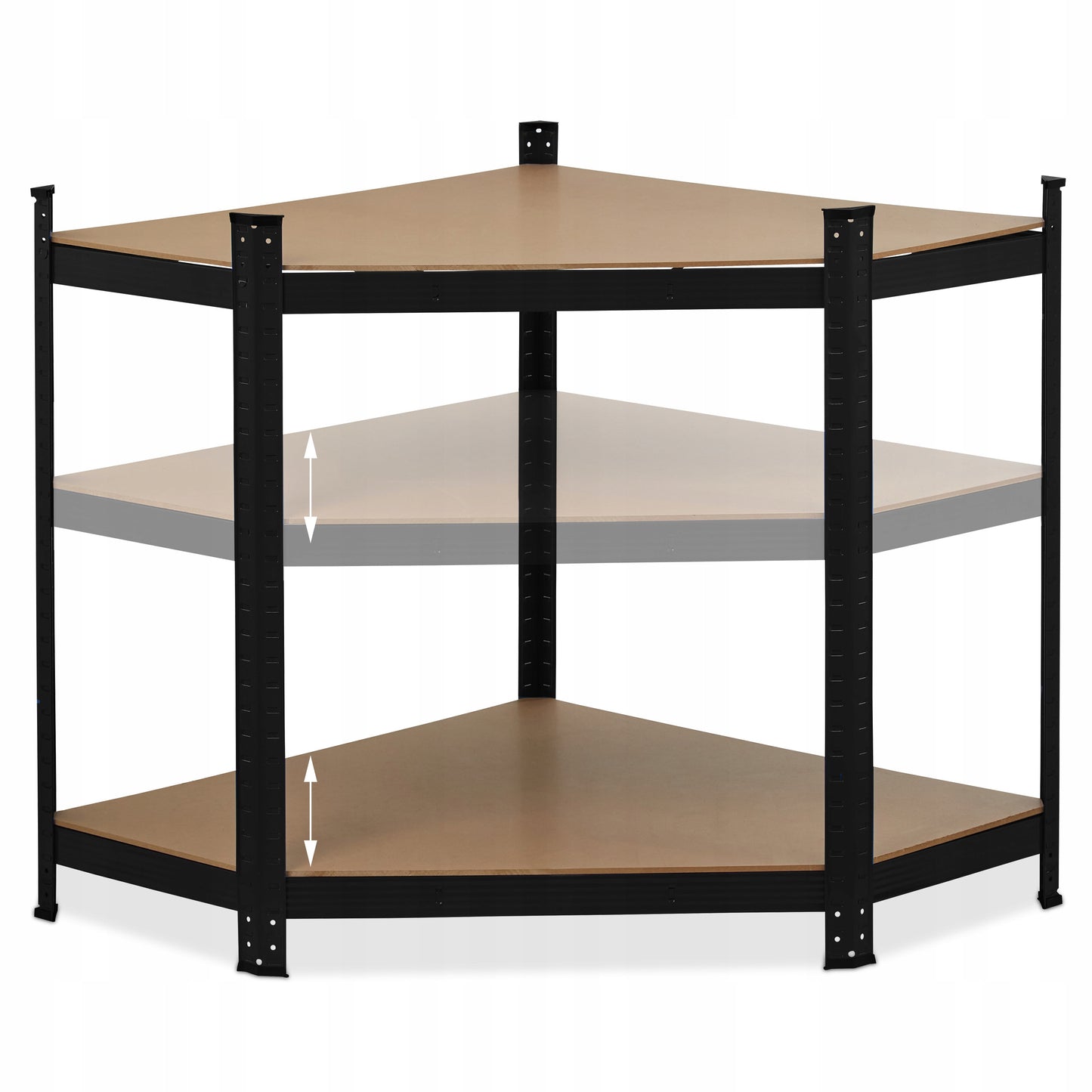 Sandėlio lentyna Relaxdays 181 x 128 x 92 cm maks. 175 kg ant lentynos