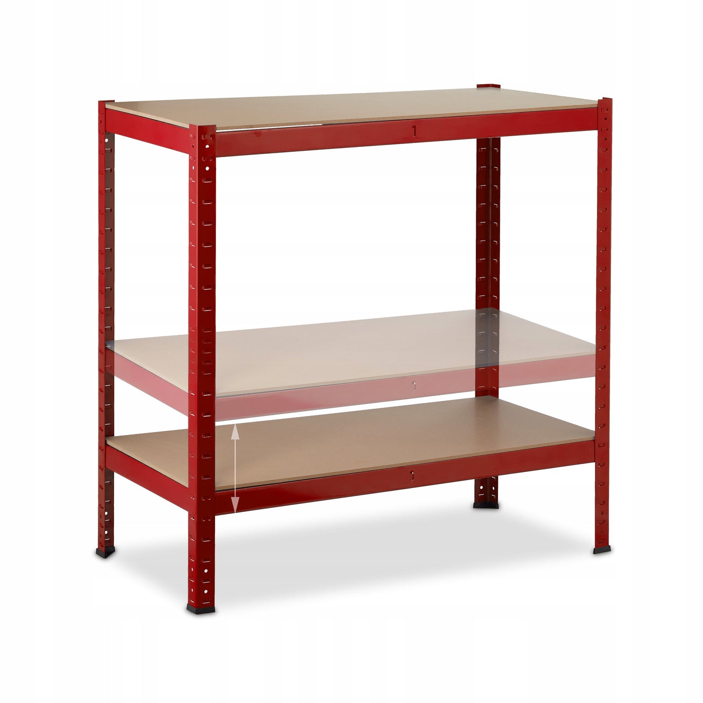 Metalinis sandėliavimo stovas Relaxdays 150 x 70 x 30 cm maks. 175 kg vienai lentynai