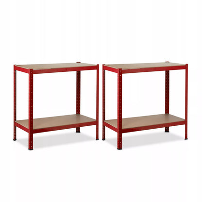 Metalinis sandėliavimo stovas Relaxdays 150 x 70 x 30 cm maks. 175 kg vienai lentynai