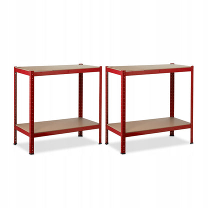 Metalinis sandėliavimo stovas Relaxdays 150 x 70 x 30 cm maks. 175 kg vienai lentynai