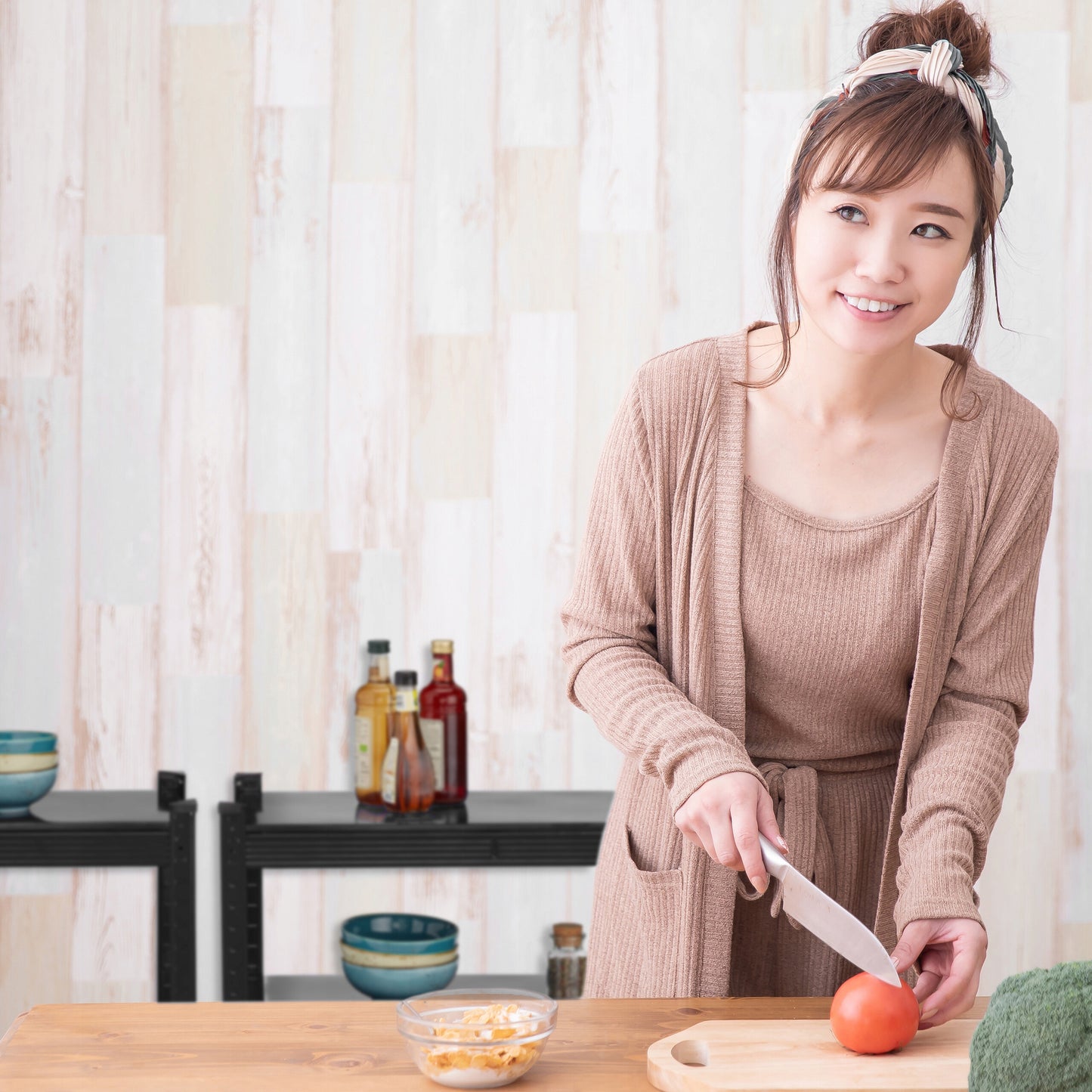 Metalinė sandėliavimo lentyna Relaxdays 150 x 75 x 30 cm, maks. 175 kg vienai lentynai