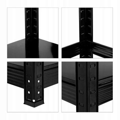 Metalinė sandėliavimo lentyna Relaxdays 150 x 75 x 30 cm, maks. 175 kg vienai lentynai