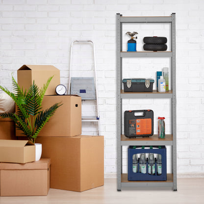 Metalinė sandėliavimo lentyna Relaxdays 180 x 60 x 30 cm, maks. 100 kg ant lentynos