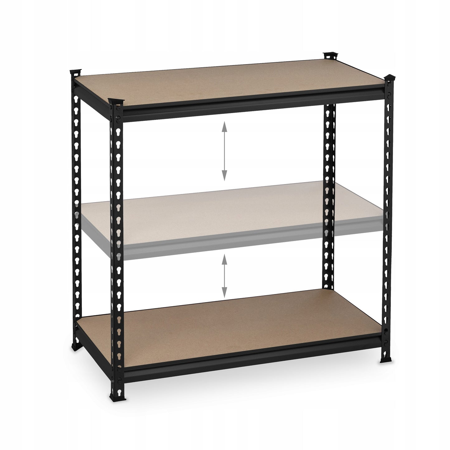 Metalinė sandėliavimo lentyna Relaxdays 183 x 91 x 46 cm, maks. 1800 kg vienai lentynai