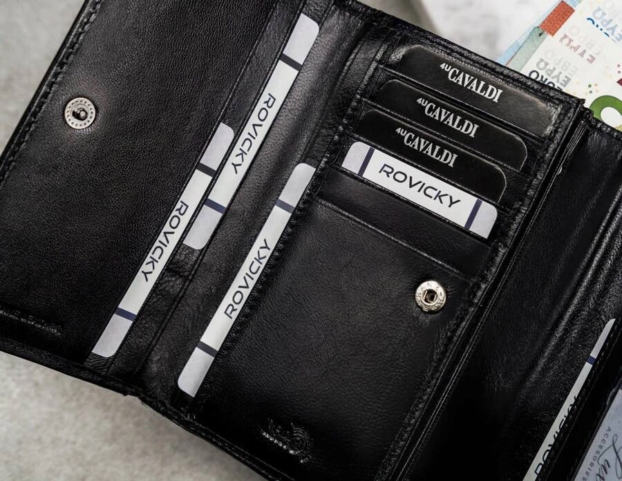 Talpi moteriška odinė piniginė 4U Cavaldi – dovana Motinos dienai