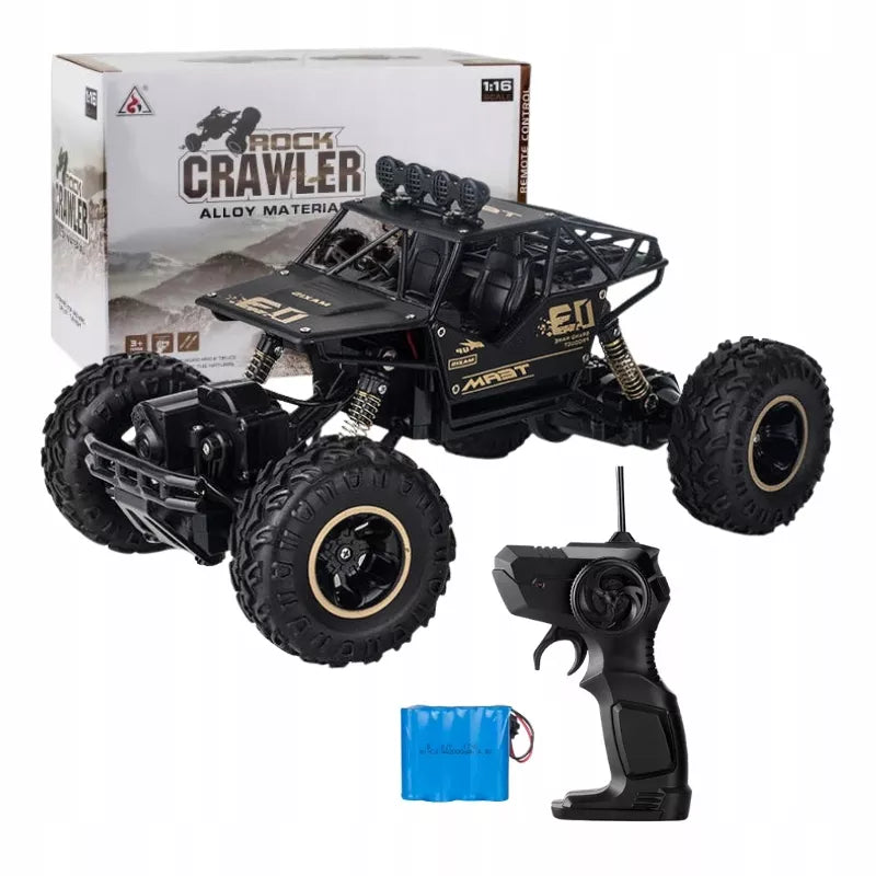 Nuotoliniu būdu valdomas automobilis 4WD visureigis 4x4 Crawler LEMON Rocker