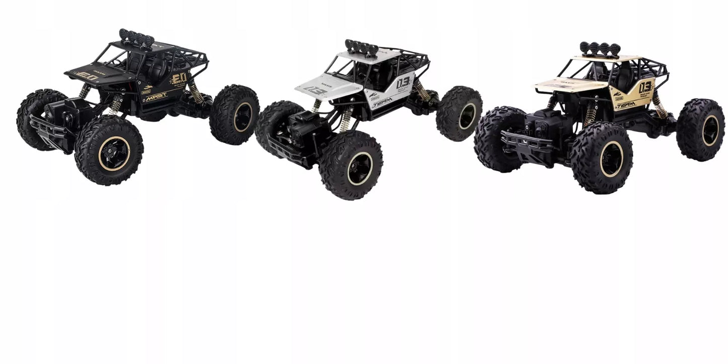 Nuotoliniu būdu valdomas automobilis 4WD visureigis 4x4 Crawler LEMON Rocker