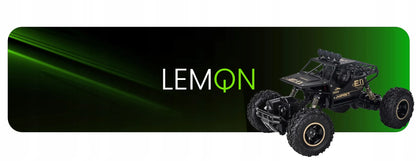Nuotoliniu būdu valdomas automobilis 4WD visureigis 4x4 Crawler LEMON Rocker