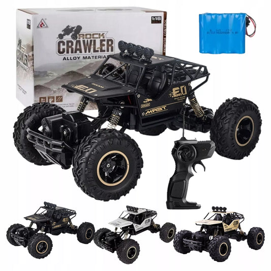 Nuotoliniu būdu valdomas automobilis 4WD visureigis 4x4 Crawler LEMON Rocker
