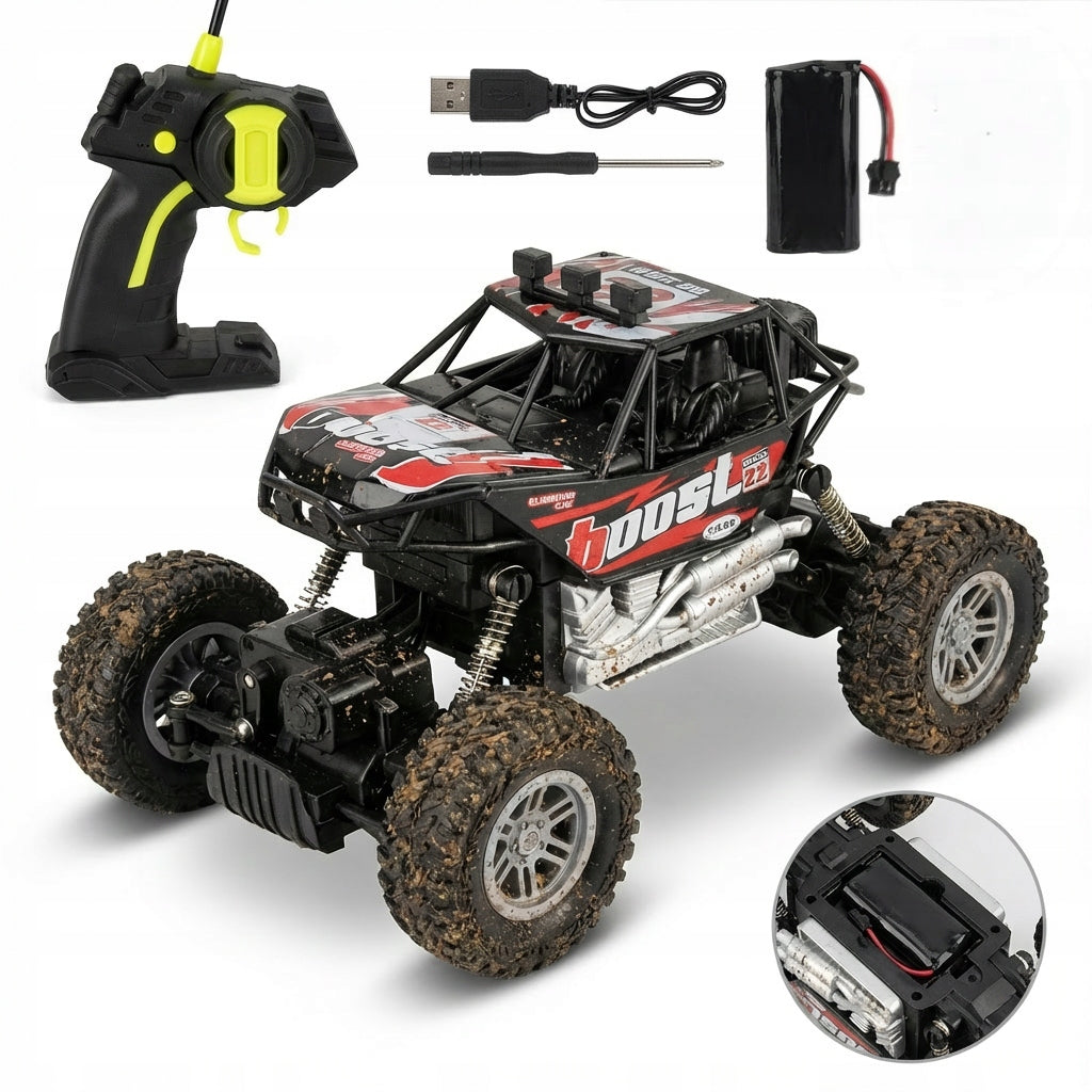 VALDOMAS VALDOMAS VISUREGIS AUTOMOBILIS SU NUOTOLINIU VALDYMU RC 20KM/H 2,4GHZ DIDELIS