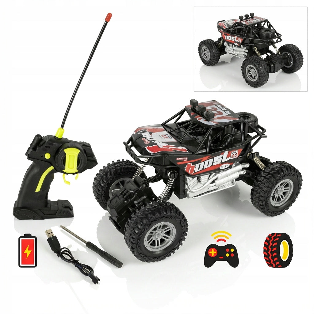 VALDOMAS VALDOMAS VISUREGIS AUTOMOBILIS SU NUOTOLINIU VALDYMU RC 20KM/H 2,4GHZ DIDELIS