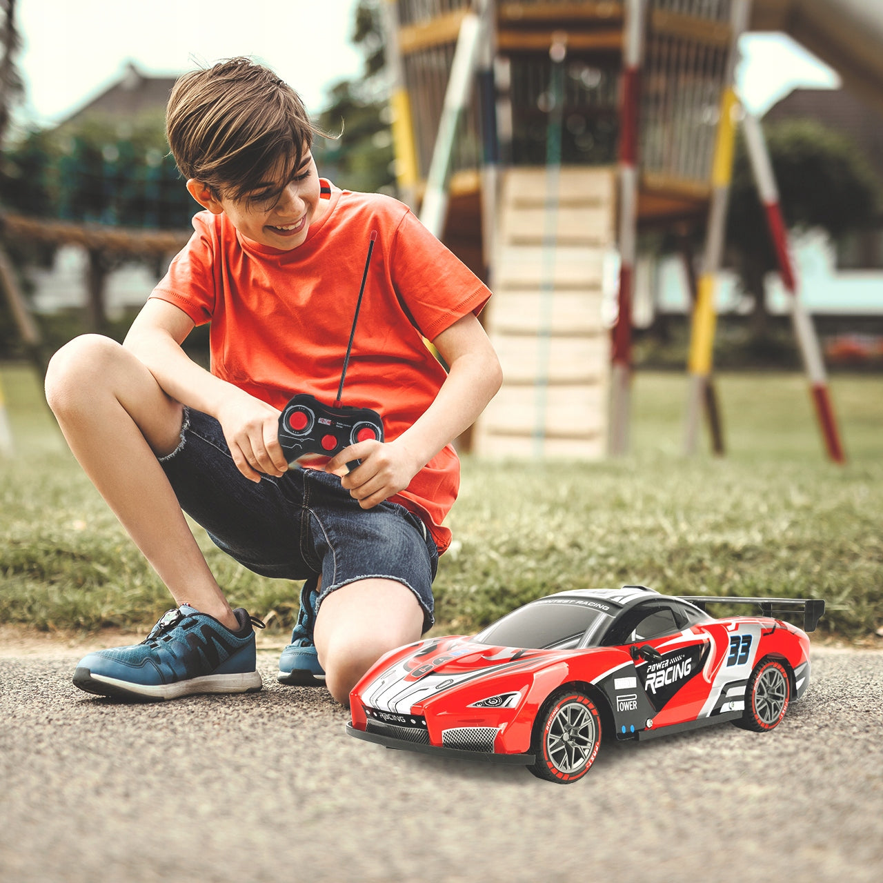 RC NUOTOLINIU VALDOMAS AUTOMOBILIS 1:12 AUTOMOBILIS SU PILOTU Kietas LED APŠVIETIMAS