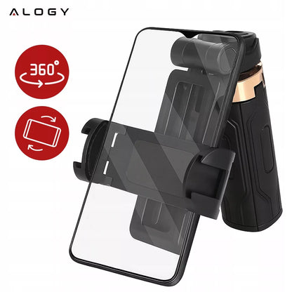 Asmenukių lazdelė Alogy FlexiShot su trikoju ir Bluetooth pulteliu, juoda