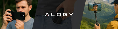 Asmenukių lazdelė Alogy FlexiShot su trikoju ir Bluetooth pulteliu, juoda