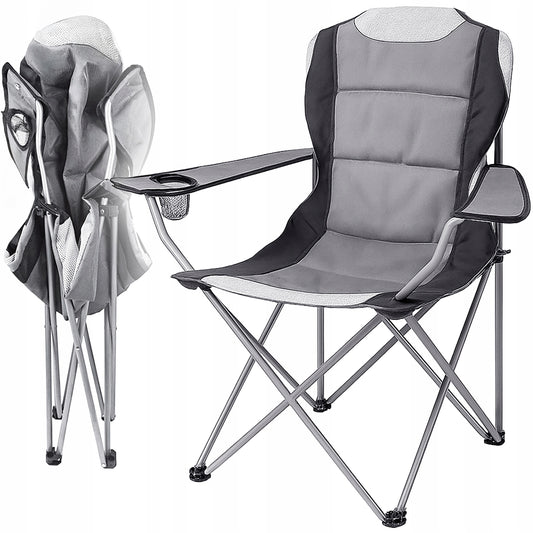 SULSTAMA KĖDĖ ŽVEJYBAI skirta kelionėms, stovyklavimui, paplūdimiui + DĖKLAS