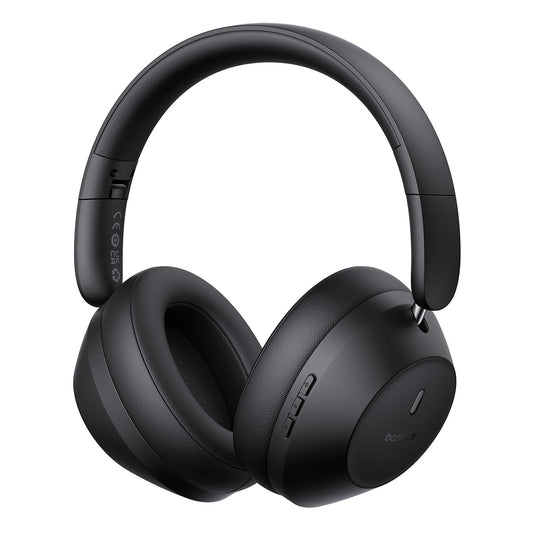 BELIAIDĖS AUSINĖS BASEUS „BLUETOOTH 5.3“ „Bass 30 Max“ AUSINĖS ANT AUSŲ USB-C AUX