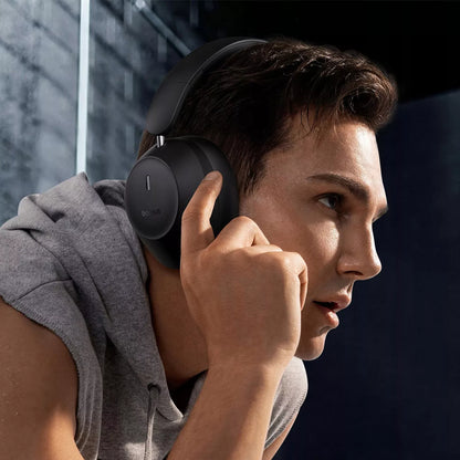 BELIAIDĖS AUSINĖS BASEUS „BLUETOOTH 5.3“ „Bass 30 Max“ AUSINĖS ANT AUSŲ USB-C AUX