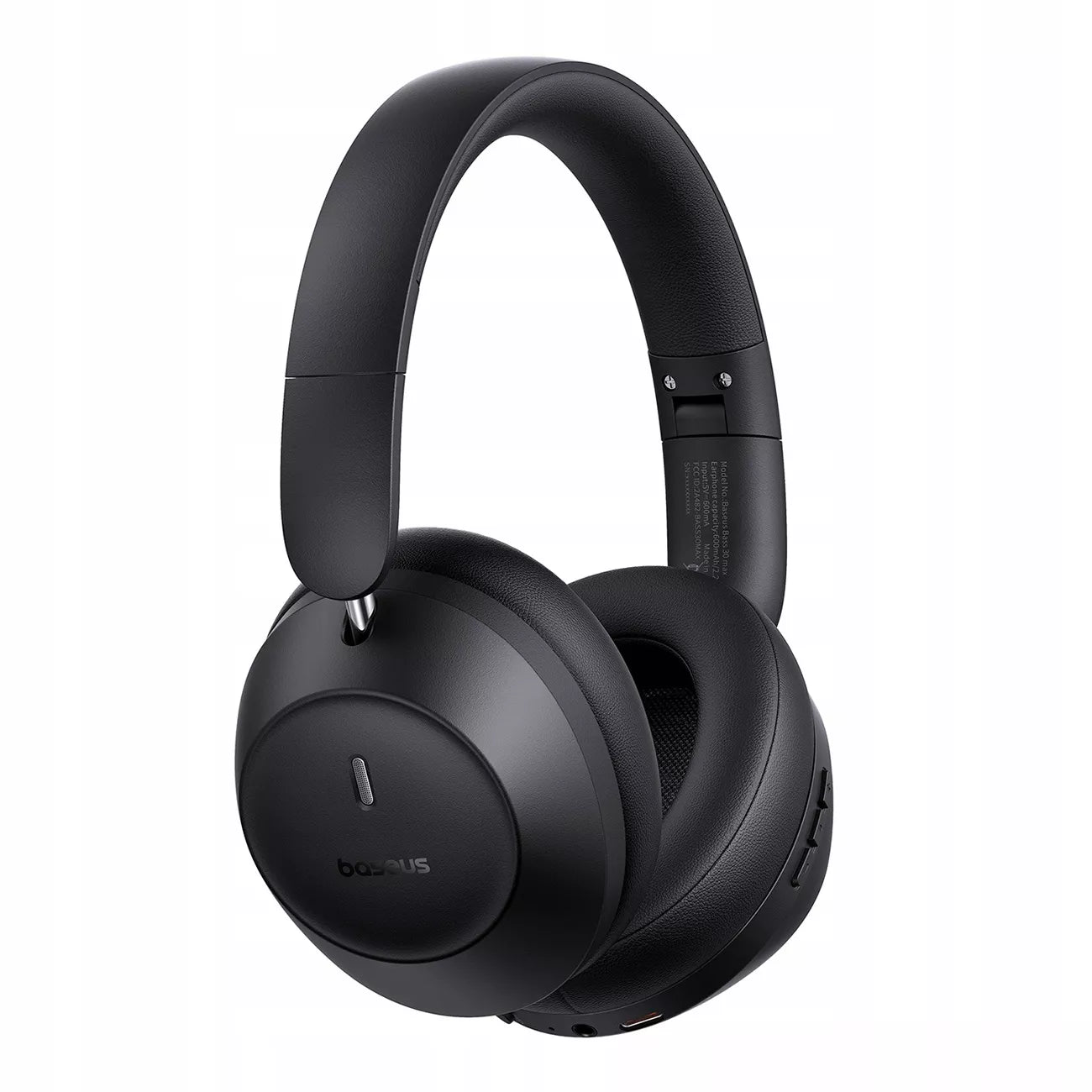 BELIAIDĖS AUSINĖS BASEUS „BLUETOOTH 5.3“ „Bass 30 Max“ AUSINĖS ANT AUSŲ USB-C AUX