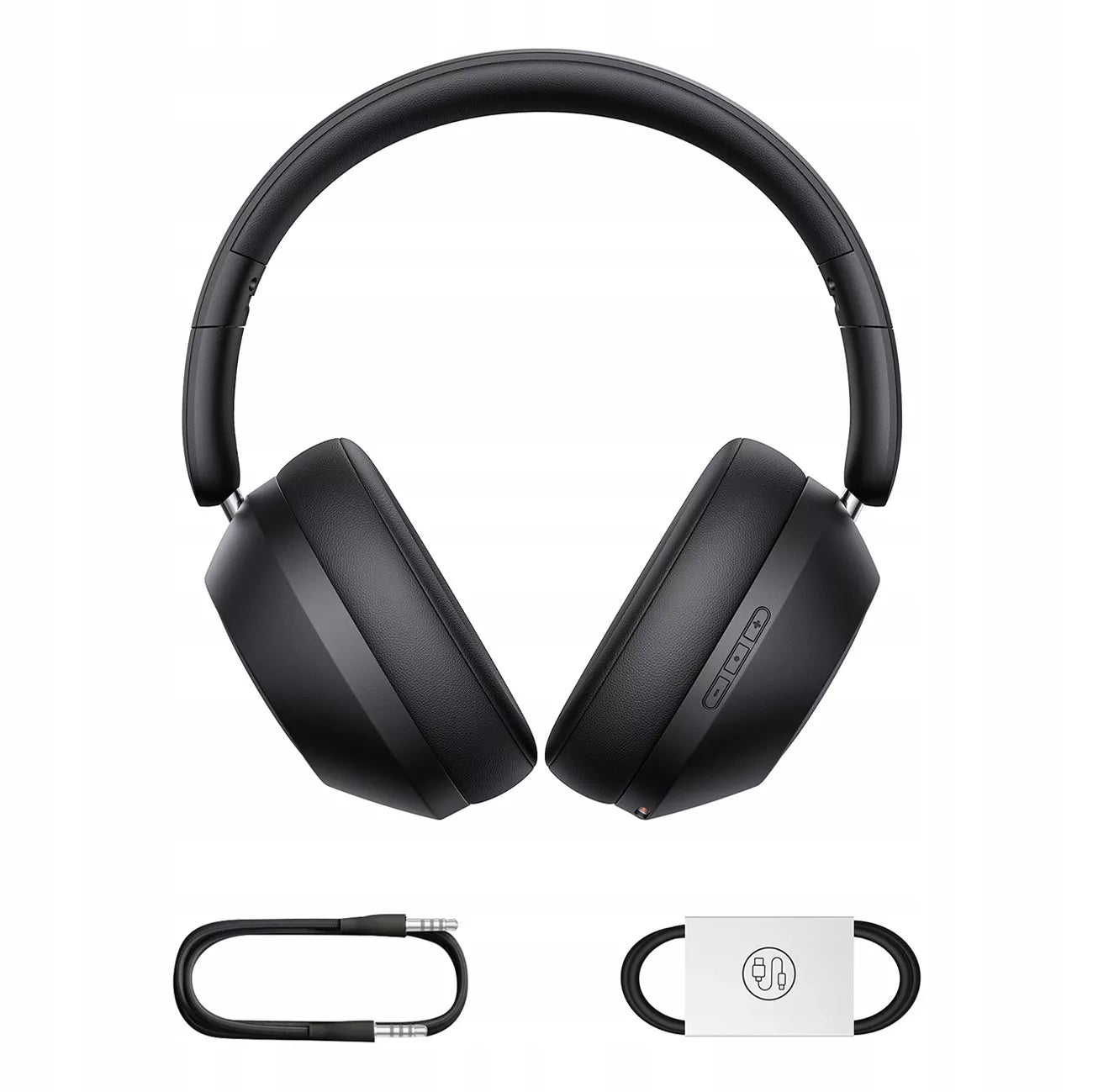 BELIAIDĖS AUSINĖS BASEUS „BLUETOOTH 5.3“ „Bass 30 Max“ AUSINĖS ANT AUSŲ USB-C AUX